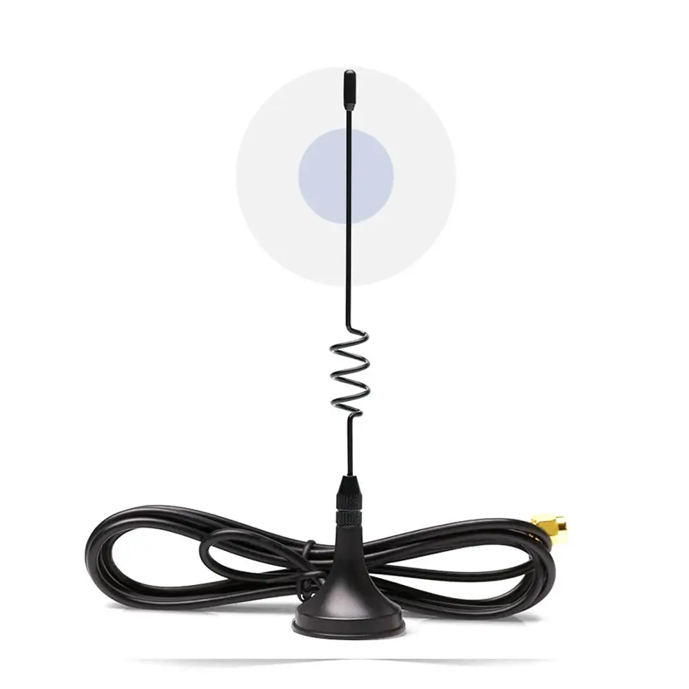 

1PC Wifi Aerial 2.4Ghz 5dbi Small Sucker Antenna With SMA Male Connector 15cm NEW Wholeslae Price