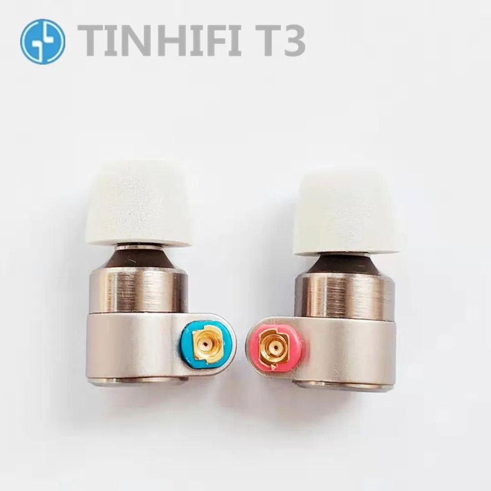 Наушники вкладыши TINHIFI T3 1DD + 1BA Hi Fi наушники металлическая гарнитура со сменным