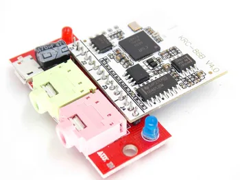 

Bluetooth 4.0 Audio Module CSR8630 KRC-86B Wireless Stereo Receiver Micro USB 3.5MM Speaker Amplifier Sound Senser FZ1707