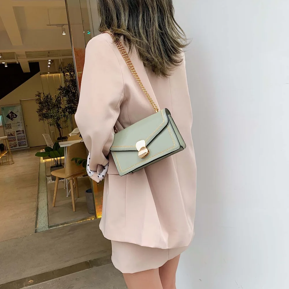 التطريز بو الجلود Crossbody حقائب للنساء 2019 جديد سلسلة رسول حقيبة كتف السيدات السفر عبر الجسم المحافظ و حقيبة يد التطريز بو الجلود Crossbody حقائب للنساء 2019 جديد سلسلة رسول حقيبة كتف السيدات السفر عبر الجسم المحافظ و حقيبة يد