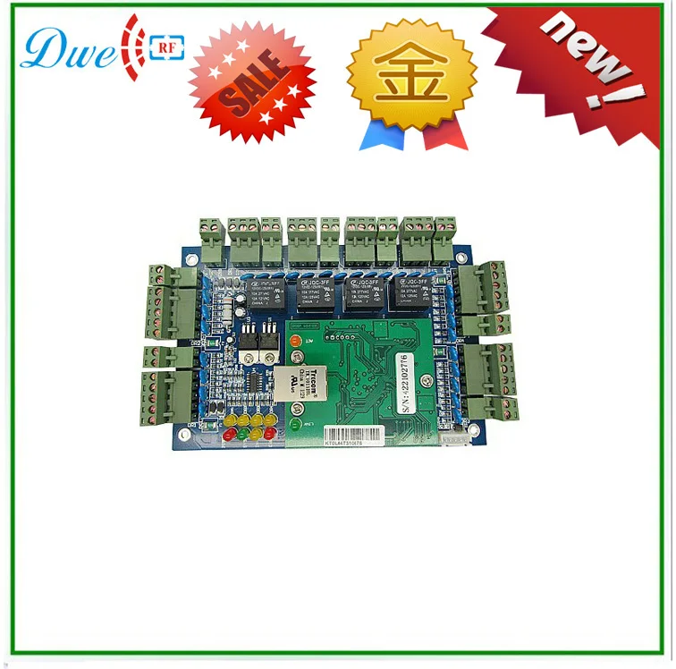 

Free Shipping 20,000cards 100,0000 records TCP/IP Wiegand Security Equipment Four Doors Access Panel