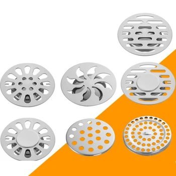 

Stainless Steel Kitchen Sink Strainer Stopper Waste Plug Sink Filter Bathroom Basin Sink Drain Drop Ship