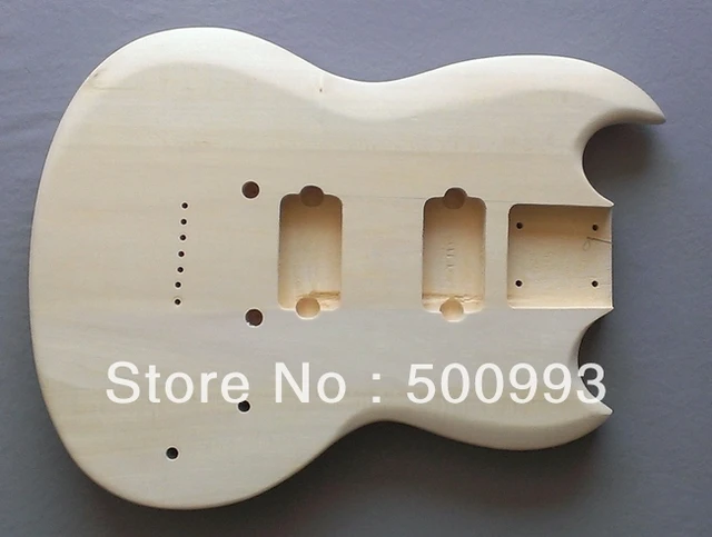 7 String SG Body Style DIY Unfinished Project Luthier Electric