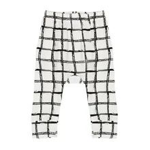 Детские повседневные леггинсы штаны-шаровары Штаны для маленьких мальчиков и девочек с животным узором, свободные штаны