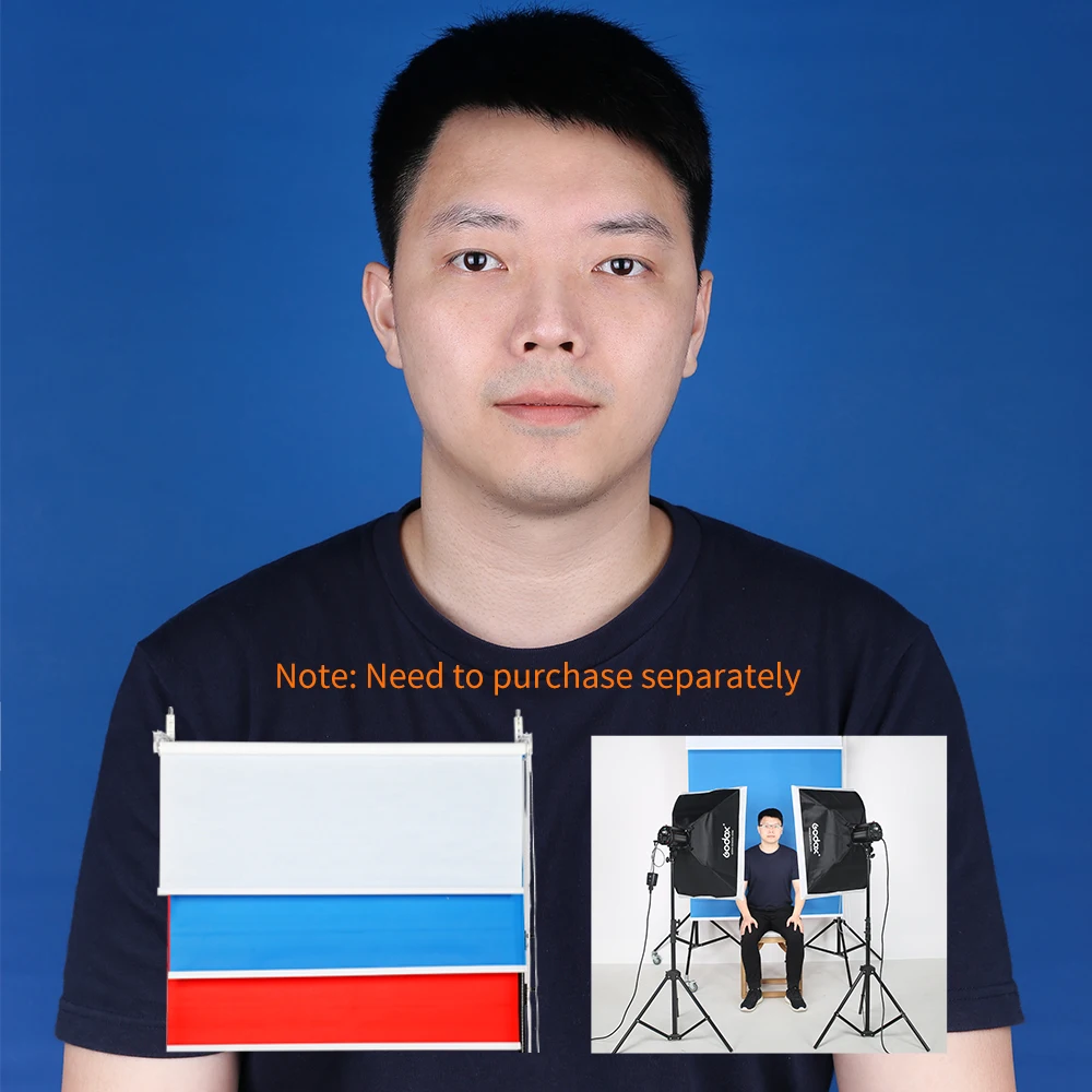 Набор вспышек Godox 400Ws для фотосъемки 2 шт. 200 Вт световые стеллажи триггеры