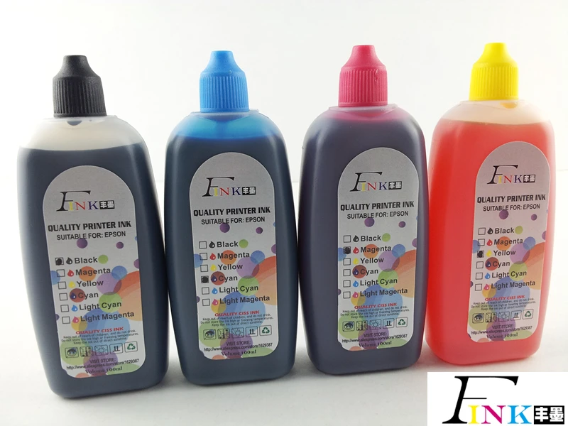 Чернильные чернила T1711 для Epson заправка красителя XP-103 XP-203 XP-33 XP-306 XP303 XP-406 принтер
