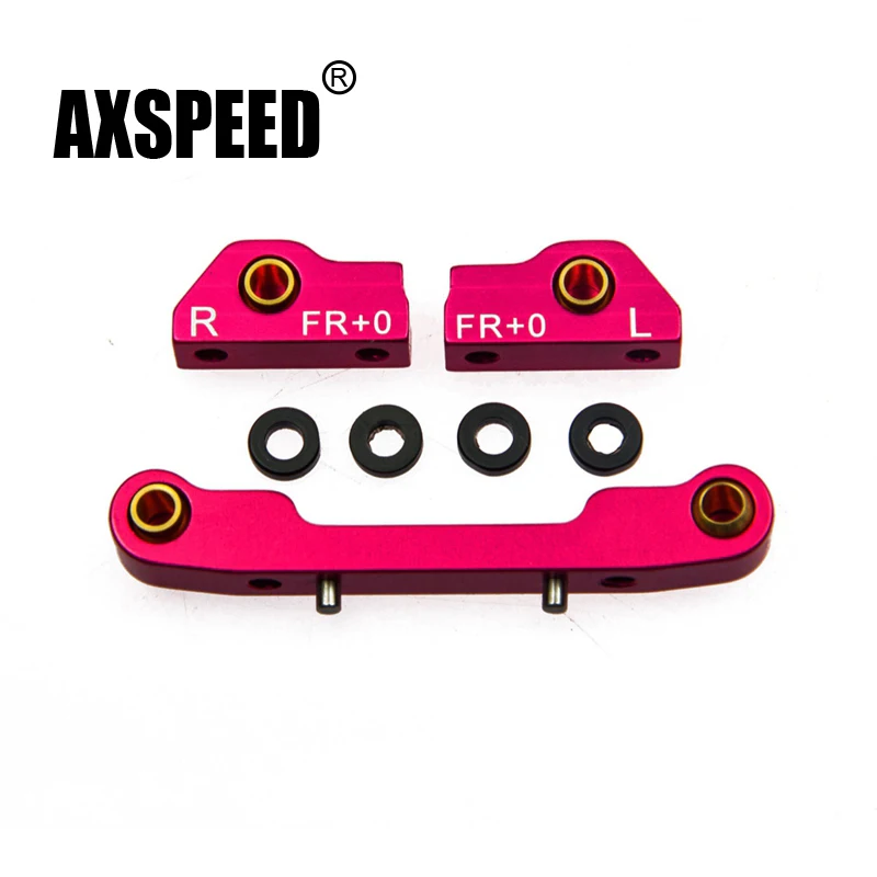 AXSPEED 1 комплект Алюминий переднее и заднее крепление Подвески FF + 0 для RC Sakura D4 1/10