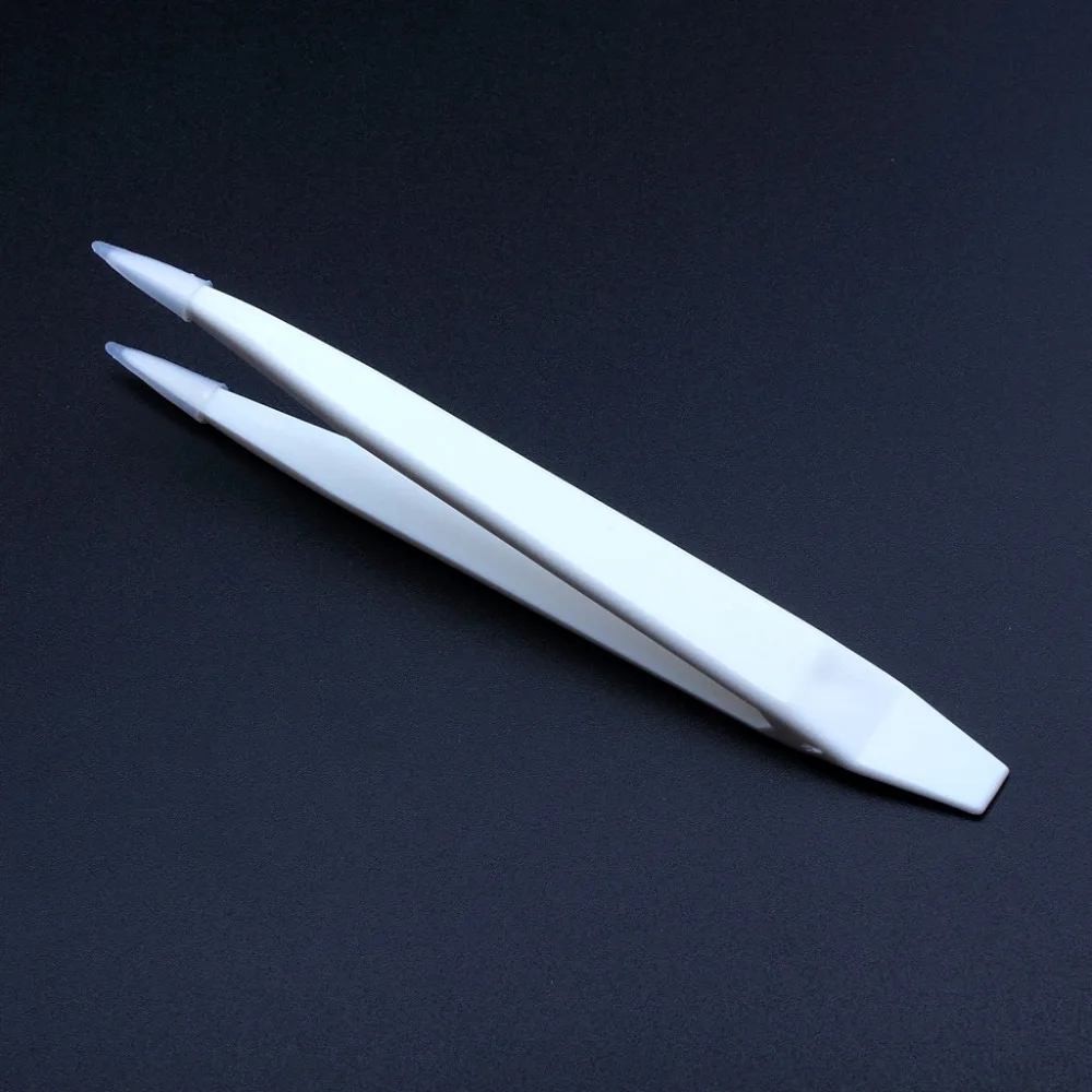 Mini Contact Lens Tweezers With Holder Case  Make up Tool Helper  (7)