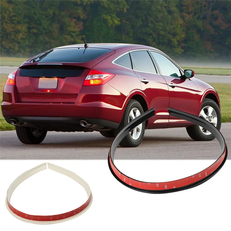 2pcs High Strength 117cm Wheel Eyebrow Arch Decorative Strip Carbon