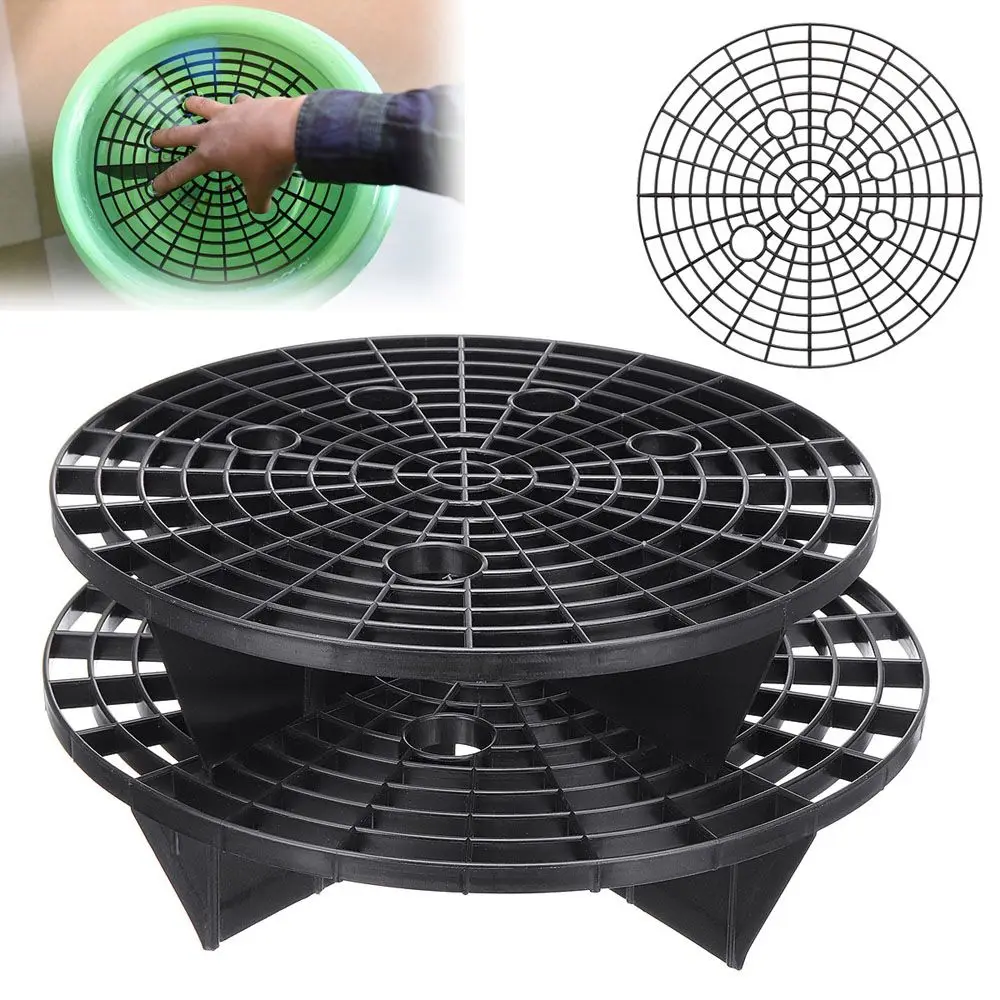 

Anti Scratch Plastic Insert Wash Bucket Automobiles High Quality Sand Isolation Grit Filter Car Washer Guard Net Cleaning Tool