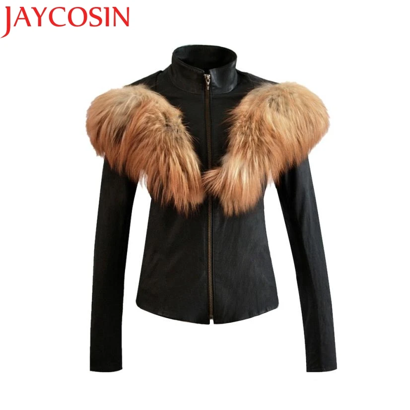 2018 Fashion women's autumn/winter jacket Ladies Faux