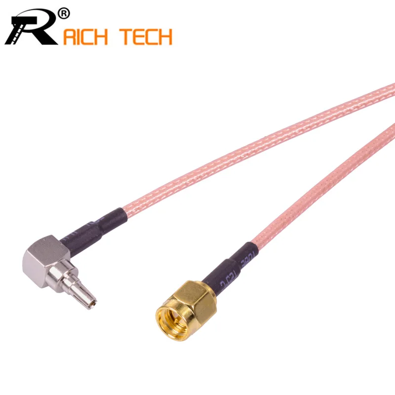 Коаксиальный радиочастотный кабель под заказ модем 3G RG316 Отрезок кабеля SMA Switch CRC9
