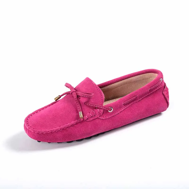 100% Genuine leather Women flats New Brand Handmade Women Casual leather shoes Leather Moccasin Fashion Women Driving Shoes 