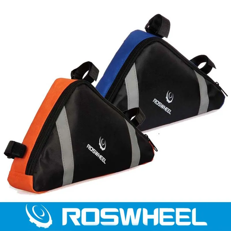 ROSWHEEL велосипедная сумка передняя Труба рама треугольные водонепроницаемые