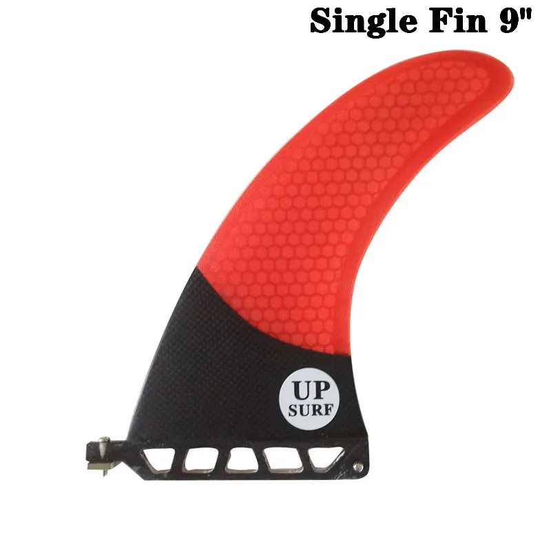 

Single Fin 9" Longboard Surf Fin Green/Blue/Red/White color Fin Surfboard Fin