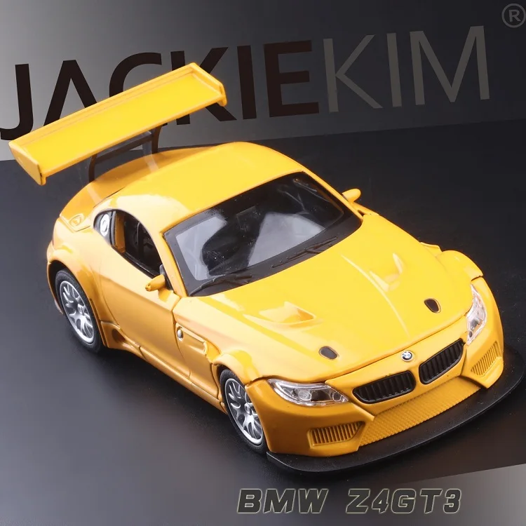

High Simulation Exquisite Diecasts&Toy Vehicles: KDW Car Styling Z4 GT3 DTM Sportscar 1:32 Alloy Supercar Model Sounds and Light