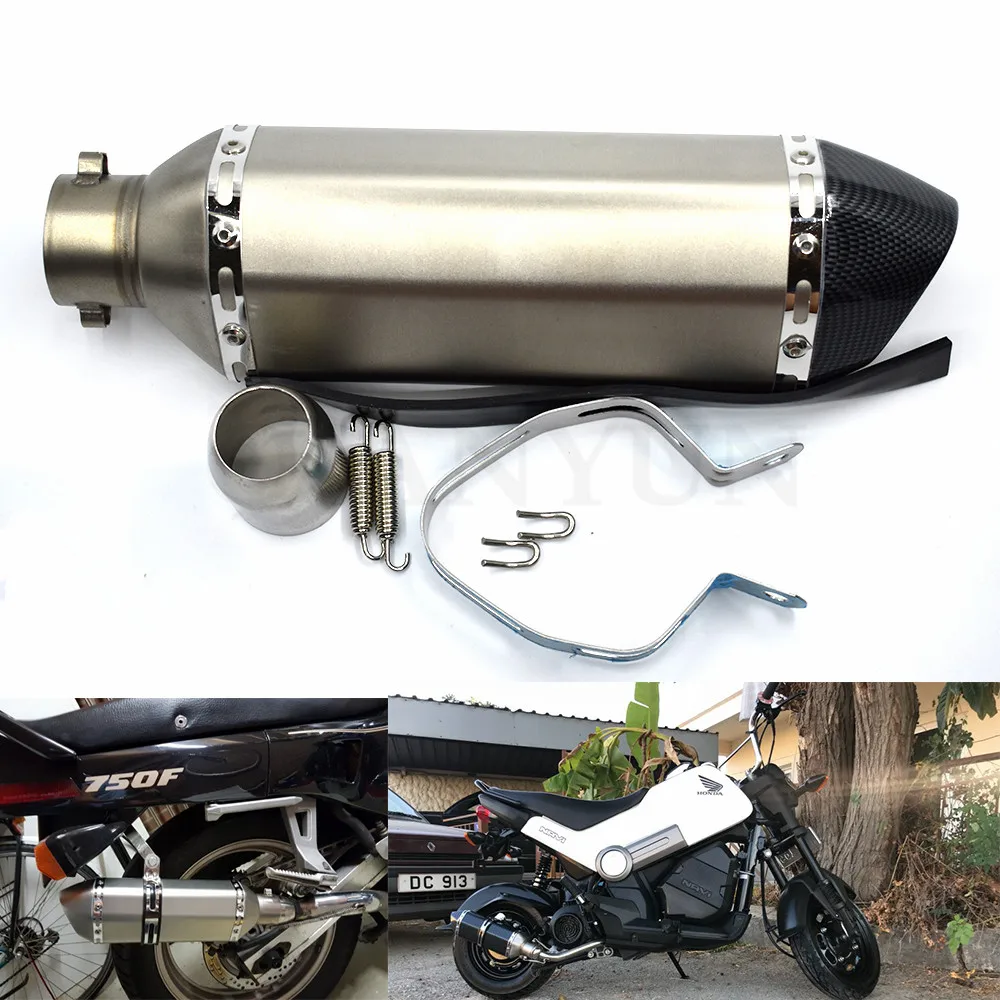 

for Motorcycle parts Exhaust Universal 51mm Stainless Steel Motorbike Exhaust Pipe For Aprilia M900 900SS 996 748 S2R ST4 ST3