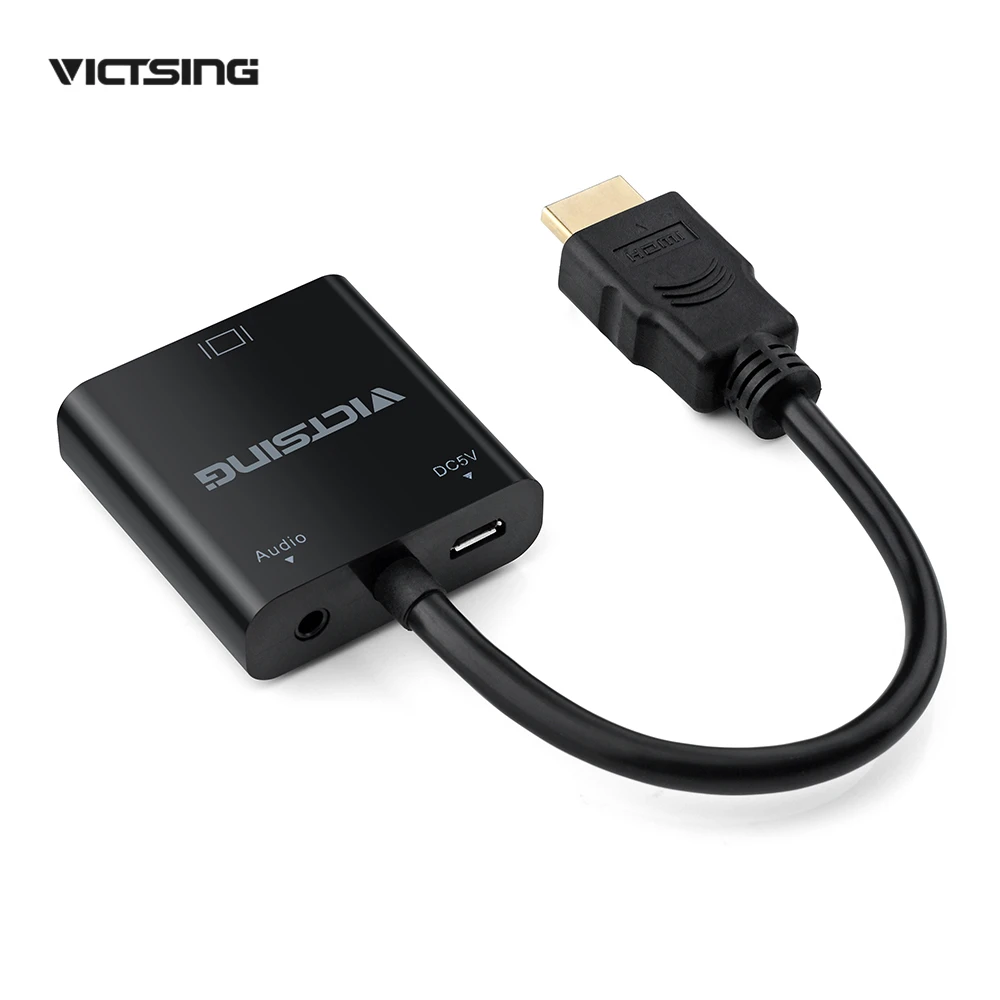 VTIN 1080P HDMI(Gold Plated) Male to VGA Female Video