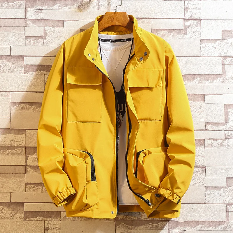 Men Jackets 2019 Men Streetwear Hip Hip Coats Jackets Mens Spring Tactical Military Jacket Jaqueta Masculina Bomber Jacket M-5XL