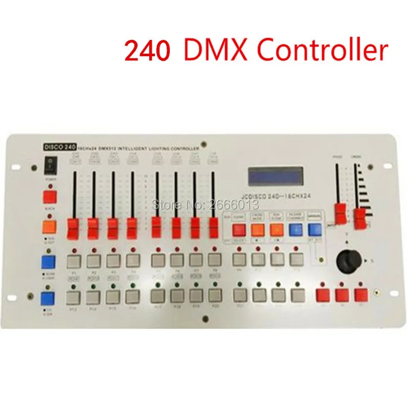 240 Disco DMX Controller DMX 512 DJ Console Equipment For Stage Wedding And Event Lighting