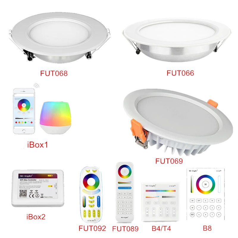 Оригинальный светодиодный светильник Mi RGB + CCT потолочный 6 Вт 12 15