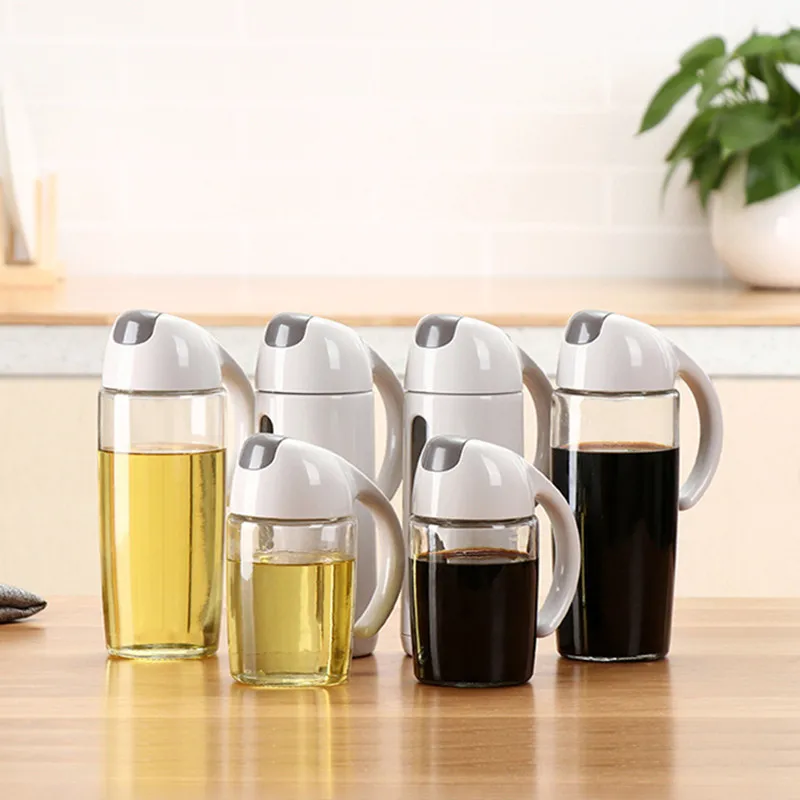 Glass Oil Dispenser Oil Bottle (2)