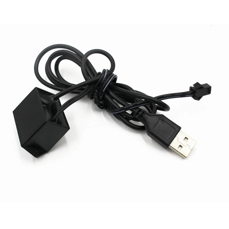 DC5V USB адаптер питания драйвер контроллер инвертор для 1-5 м электролюминесцентный провод el светильник, DC В AC