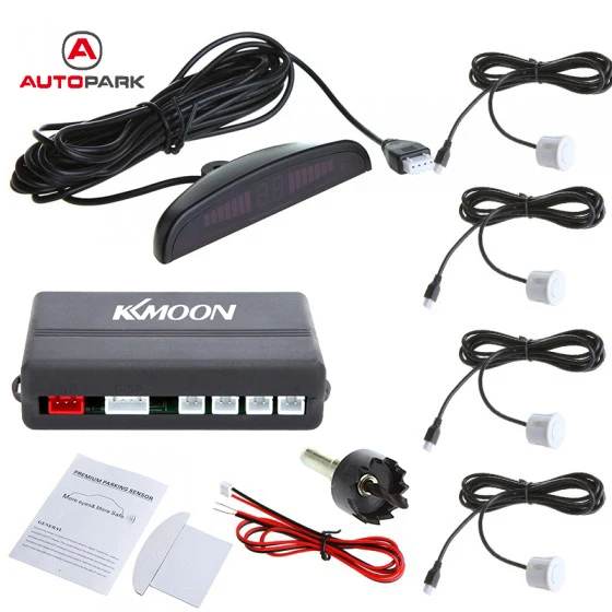 KKmoon Car Parking Sensor System Parking Assistant system 4 Sensors
