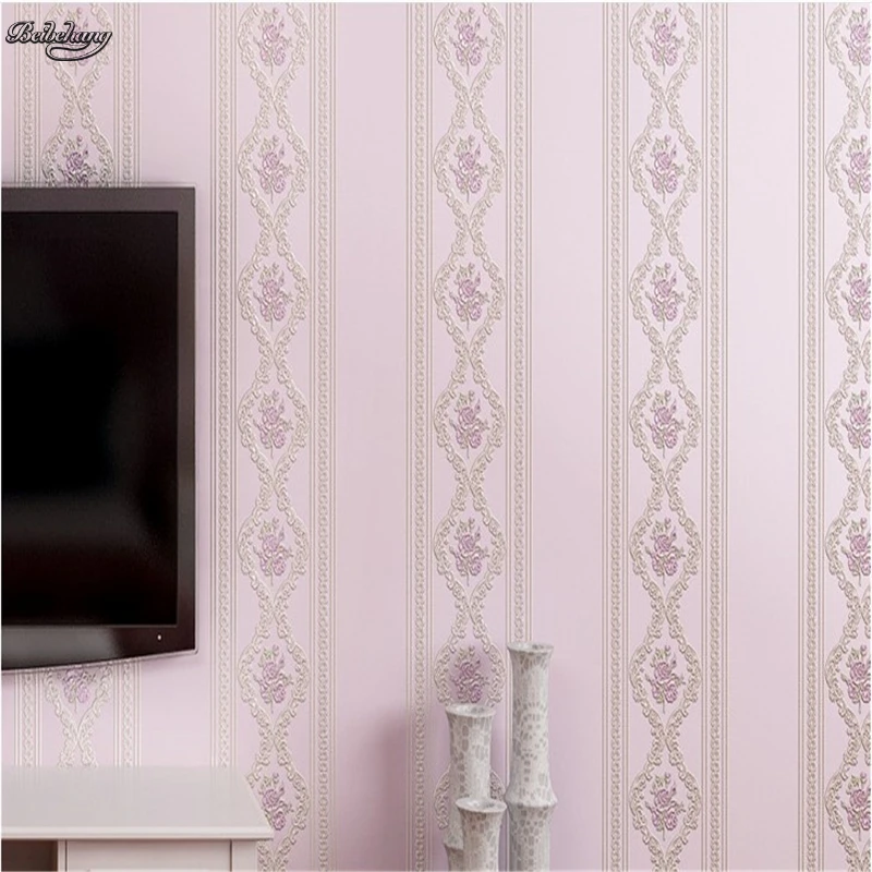 

beibehang Fine pressure three-dimensional pastoral wallpaper wallpaper living room sofa background wallpaper