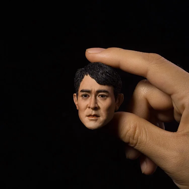 

1/6 Head Sculpt Kung Fu Emperor Death squads Jet Li Head Carving Model For 12" Action Figure