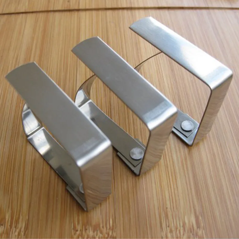 

4Pcs/Set Stainless Steel Tablecloth Clip Practical Table Cover Holder For Home Wedding Party Picnic Clamp Tool LB88