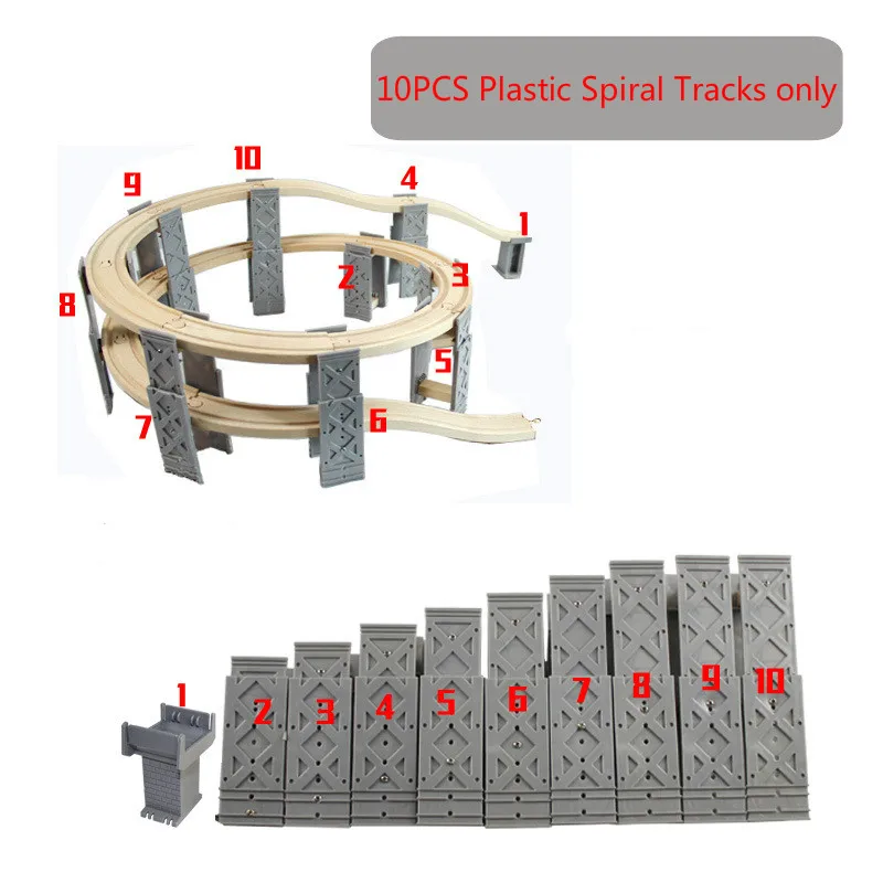 Spiral track