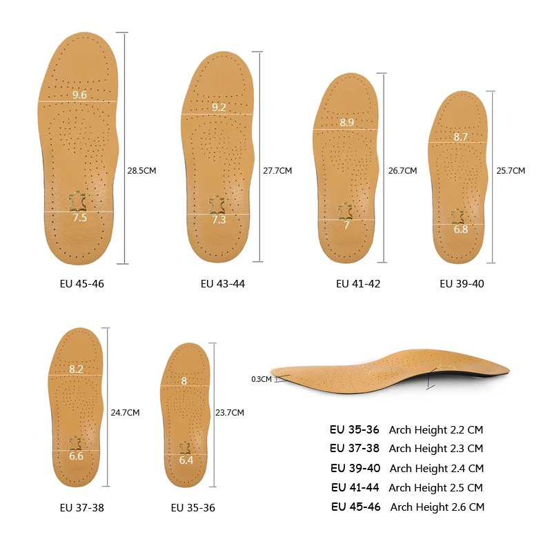 Soumit ортопедические стельки премиум-класса из кожи для плоской стопы, поддержка свода стопы, стельки для обуви, корректные O X ноги, вальгусная деформация, стелька для обуви