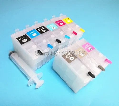 

9 PCS Empty Refill Cartridge Suit For Epson 3000 ink cartridge with ARC chips T157 T1571-T1579