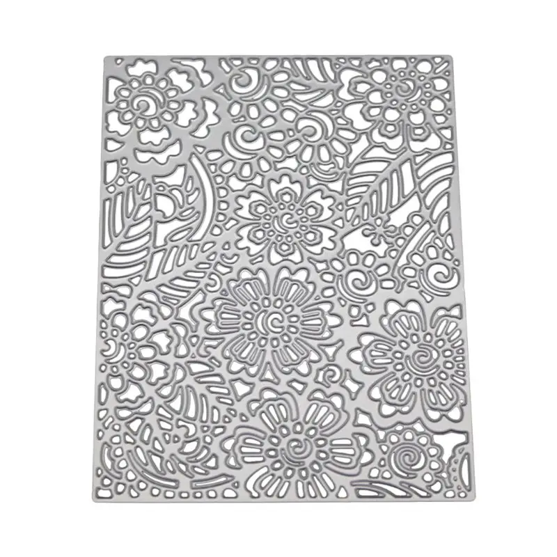 

Flower Background Metal Cutting Dies Stencil DIY Scrapbooking Album Stamp Paper Card Embossing Crafts Decor