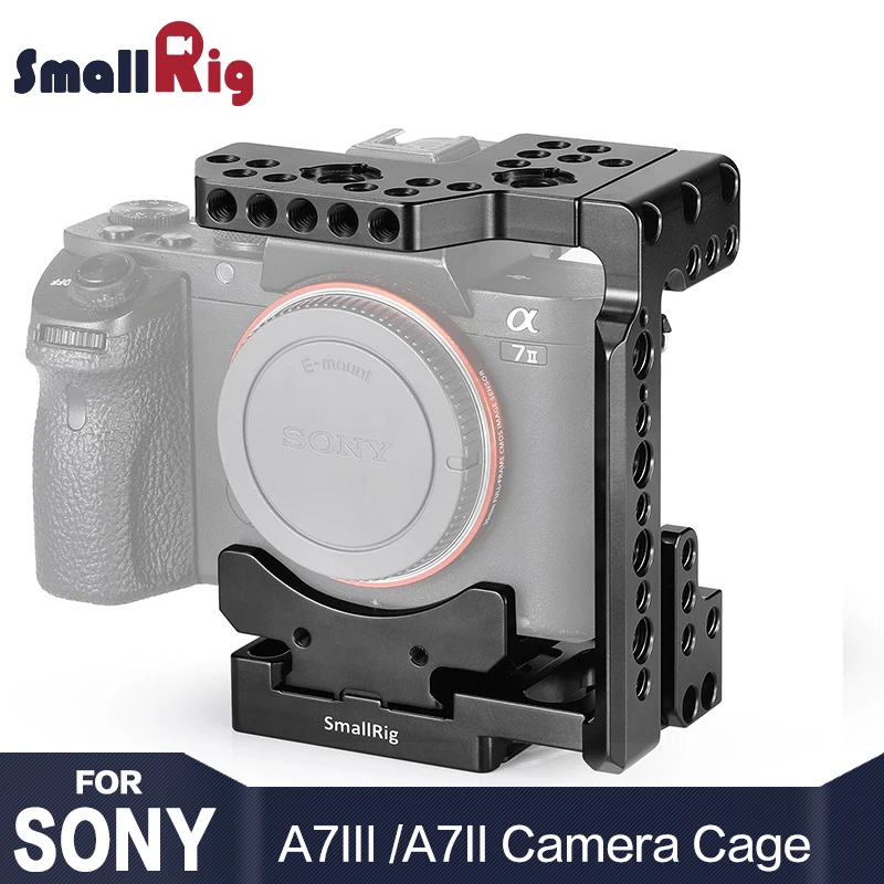 SmallRig Quick Release DSLR Camera Cage With Arca Style Quick Plate