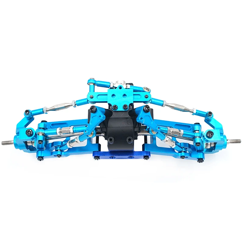 Mirbest RC DIY Parts For Wltoys 12428 parts 12423 JJRC Q46 RC car Metal parts Upgrade accessories Metal gear wave box  Base C