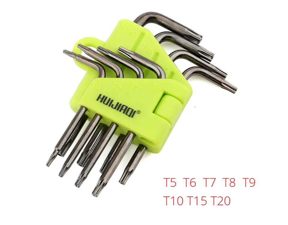 T6 Flag Type Torx Keys 3 off