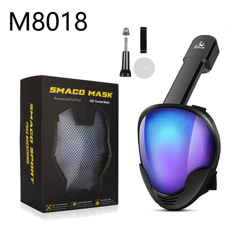2019 novo rosto cheio conjunto máscara de