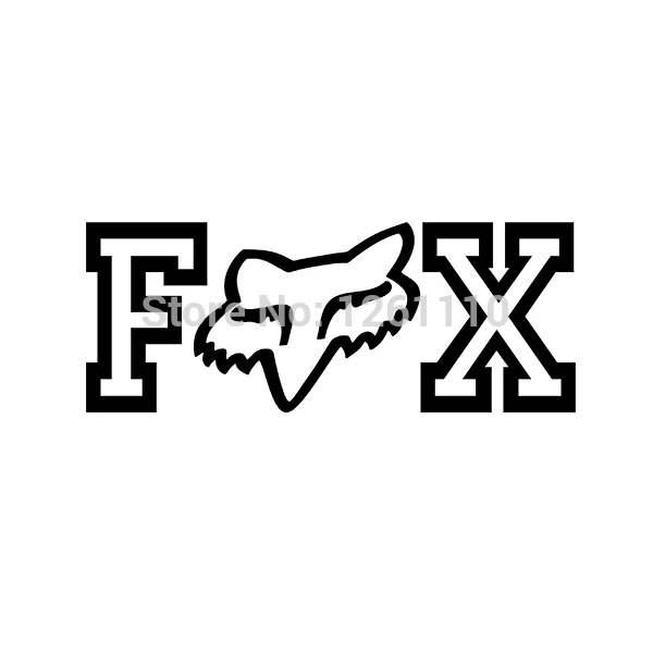 New Fox Racing Head Tdc Vinyl Decal Motorbikes BMX Car Trailer Truck Window Bumper Stickers