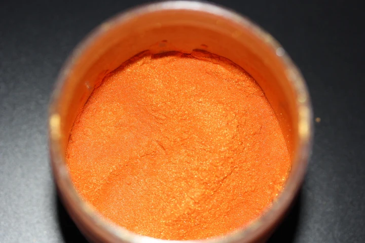 Оранжевый слюдяной порошковый пигмент краситель для ванны бомба, мыло, Ванна эпоксидная смола, губы, Нейл-арт, Свеча делая краситель, проект