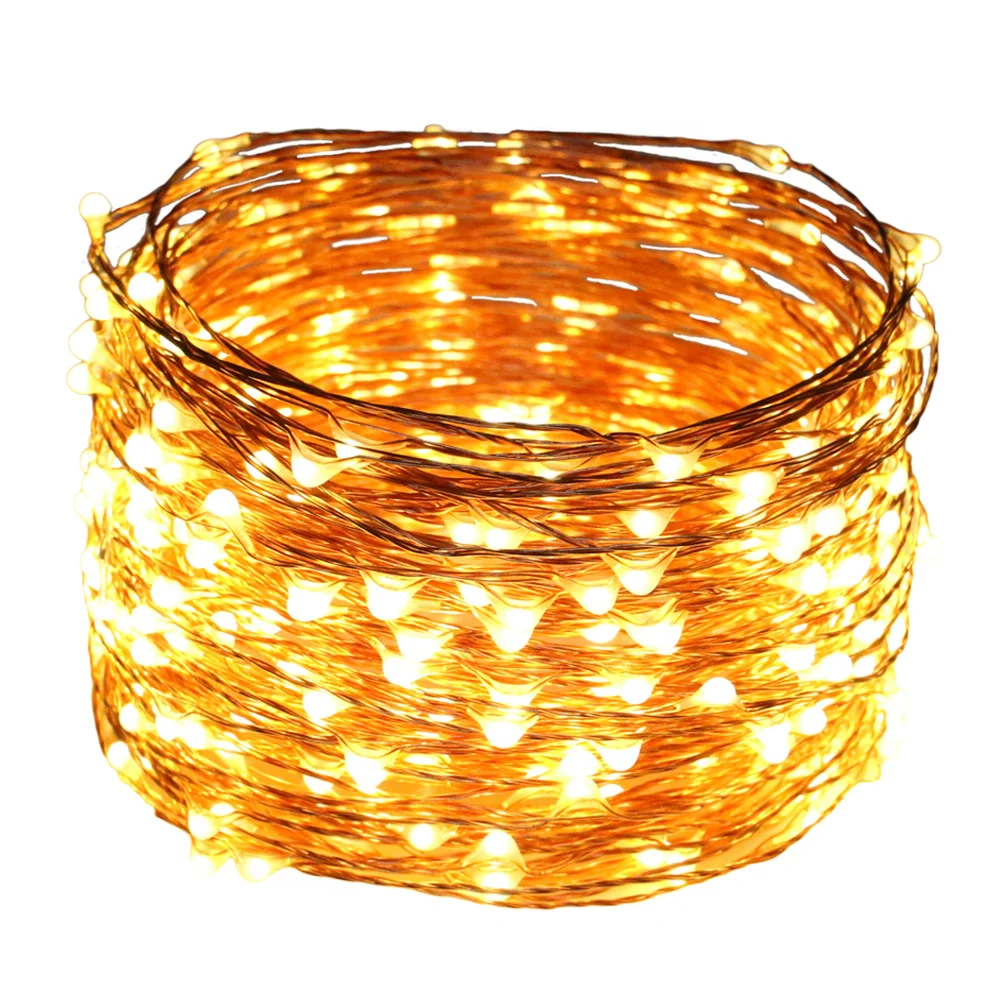30M/99FT 300LED Fairy String Lights Copper Wire Corded Christmas Lights