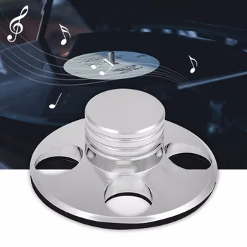 

High-End LP Vinyl Turntables Clamp Disc Stabilizer Record Weight/Clamp Die Cast Zinc Alloy 240g 78mm disco de vinil giradischi