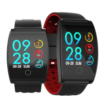 

Yulubu 2018 QS05 Smart Wristband Watch Blood Pressure Oxygen Smart Band Customize Watch Dial Heart Rate Monitor Fitness Bracelet