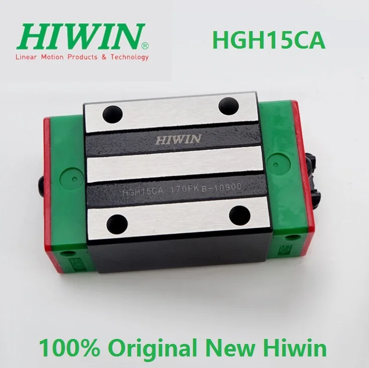 1 шт. оригинал новый Hiwin линейной направляющей HGR15 500 мм/600 мм/700 мм/800 мм/900 мм/1000 мм + 2 шт. HGH15CA узкий блоки для фрезерный станок с ЧПУ