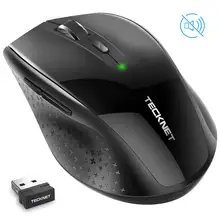 2,0 USB эргономичная беспроводная мышь 2,4 ГГц приемник оптическая компьютерная мышь 3000 dpi USB Беспроводная Бесшумная мышь для ноутбука