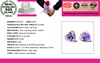 OMHXZJ – boucles d'oreilles en argent sterling 925, bijoux en cristal, cœur, certification internationale, améthyste, vente en gros, YS03 ► Photo 2/6