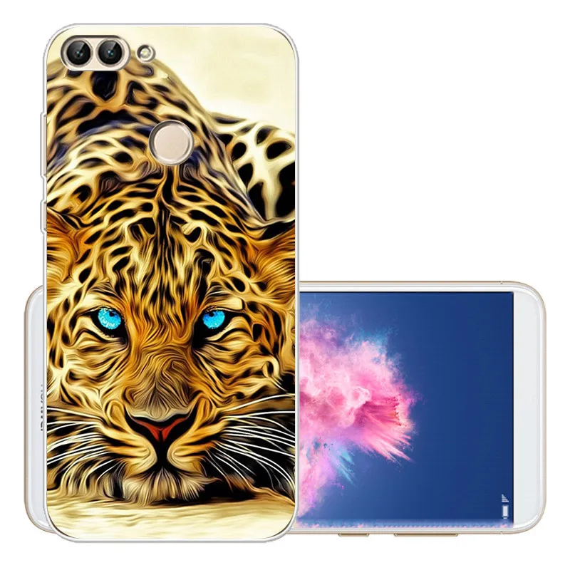 Arvin Soft Protective Case FOR Huawei P Smart Painting Silicone Back Cases FOR  Enjoy 7s FOR P9 lite Y3 Y5 Y6 2017 P8 lite 2017  (14)
