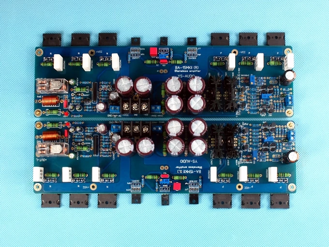 

UPC1237 Protection Circuit Toshiba TTA1943 TTC5200 / ON NIW0302 NJW0281 To Tube 2.0 Channel 260W KSA100 Amplifier Board diy