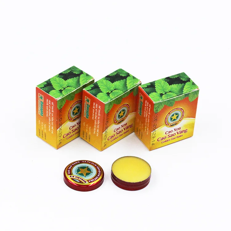 

8PCS New Vietnam Gold Tower Tiger Balm Ointment For Cold Headache Stomachache Dizziness Heat Stroke Insect Stings Essential Balm